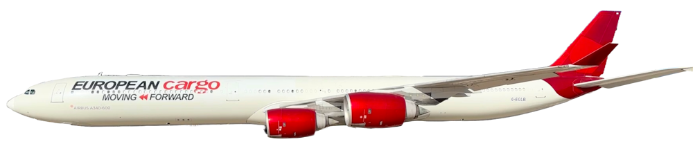 Aircraft in European Cargo livery